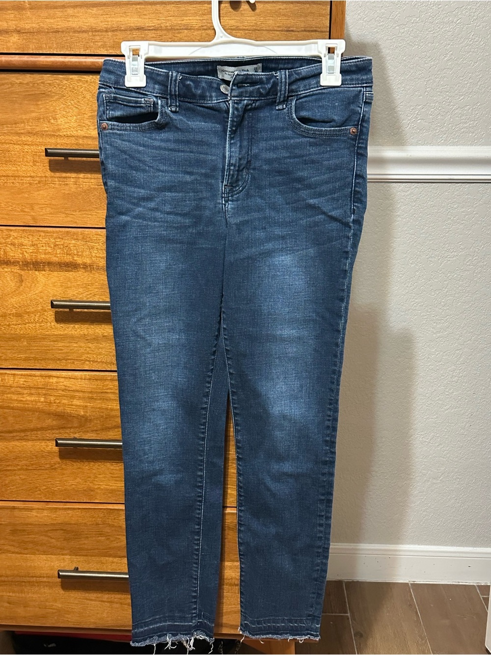 Abercrombie & Fitch Dark Blue Skinny Jeans